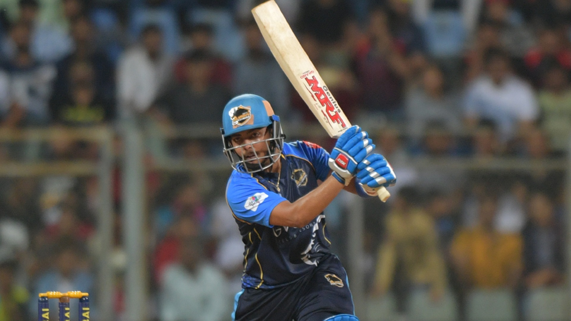 Prithvi Shaw plays for North Mumbai Panthers in T20 Mumbai
