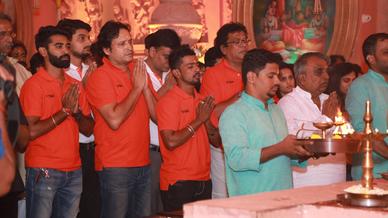 Shivaji Park Lions celebrate an evening of faith