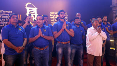 North Mumbai Panthers and Bappa light up Borivali