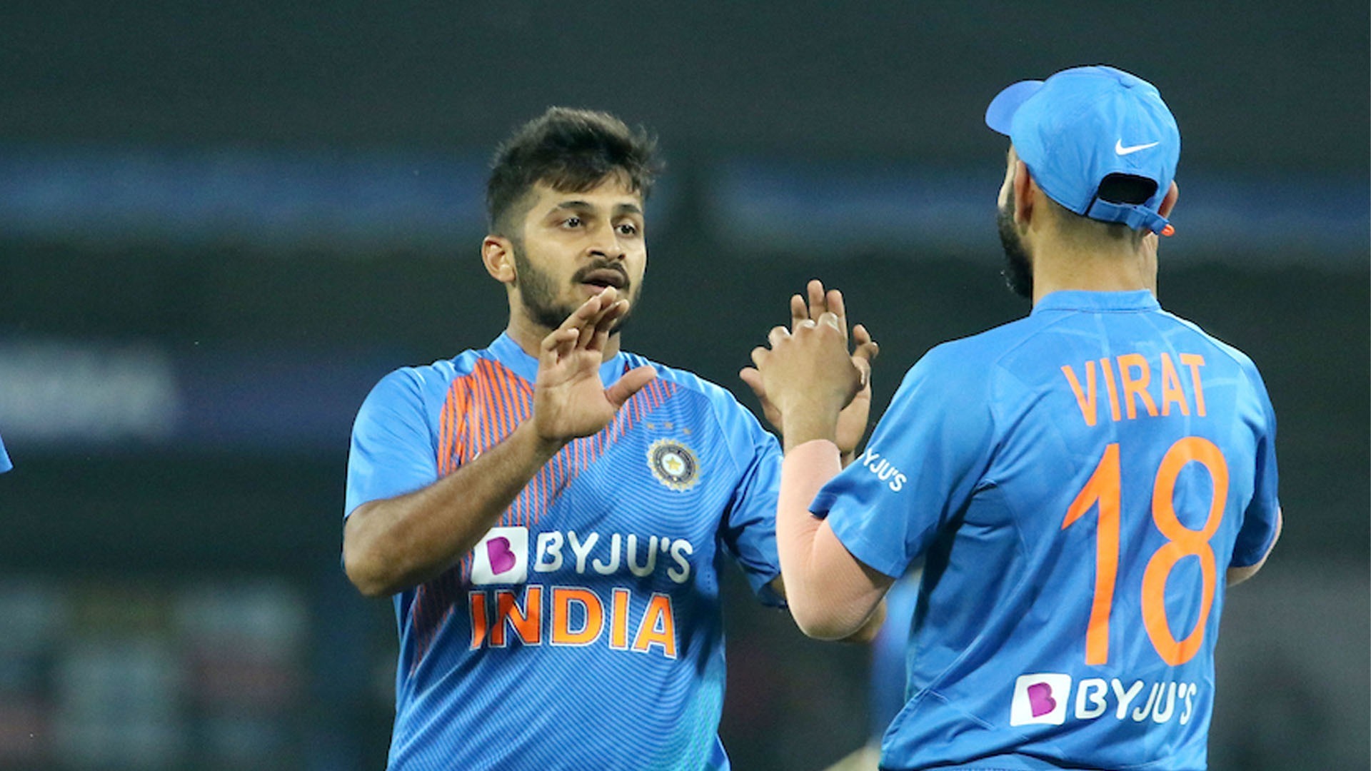 Shardul Thakur picked up two wickets in the final over in the T20I match against New Zealand.