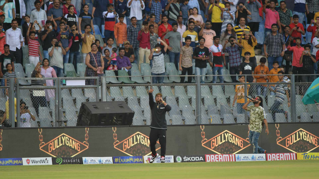 Divine lights up the Wankhede Divine lights up the Wankhede